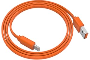 Type C Charging Cable Compatible with JBL Charge 4, Charge 5, Charge 6, Flip 5, Flip 6, Flip 7, Pulse 4, Pulse 5, Clip 4, Cli