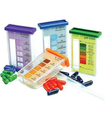 Kit Testeur De Sol 4 En 1 - Analyse NPK Et PH Pour Potager, Jardin, Plantes En Pot