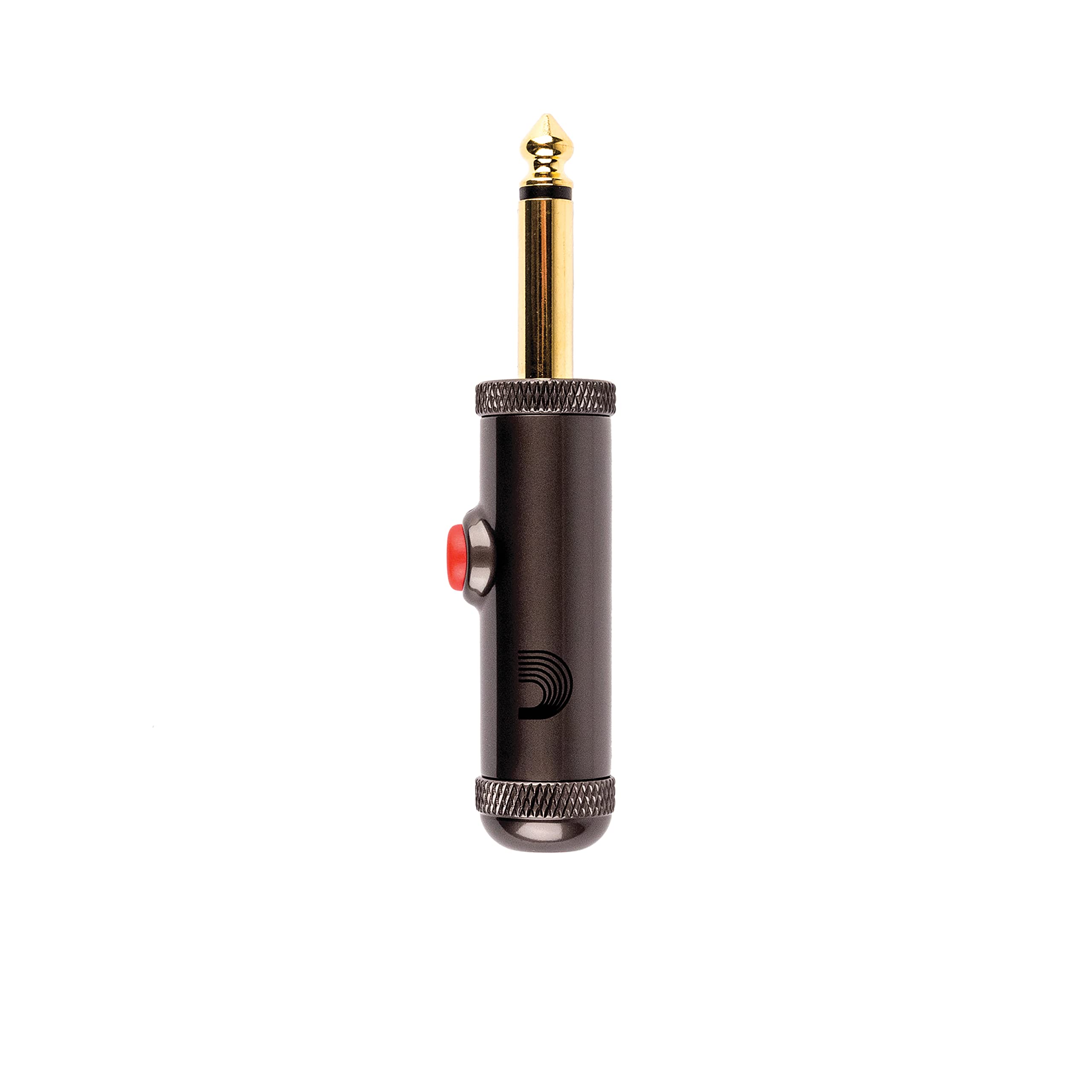 D'Addario DIY 1/4" Straight Plug with Latching Circuit Breaker Switch
