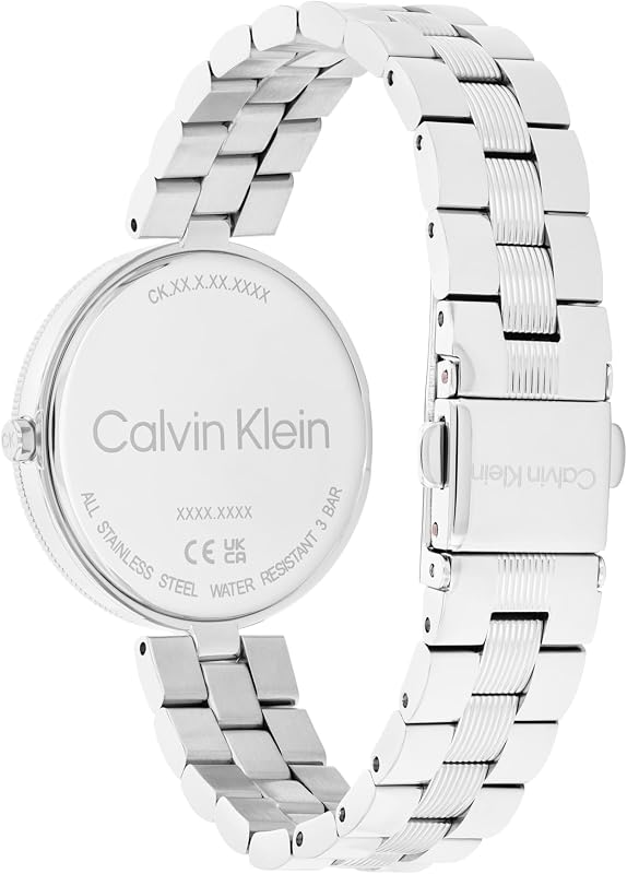 Orologio Analogico al Quarzo da donna Collezione GLEAM con cinturino in acciaio inossidabile con cinturino in acciaio inossidabile - 25100015, Silver — foto 3 di 5