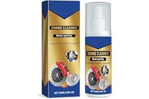 Brake Parts Cleaner Brake Spray Non-Corrosive, Oil-Dust-Rust Remover for Disc, Caliper, Spring, Clutch, Rotor