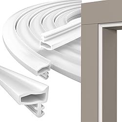 Vannesse 40FT Rubber Weather Stripping Door Seal