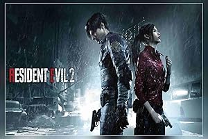 Survival Horror Rookie Officer Tactical Wall Art - Raccoon City Protagonist Aesthetic Poster - 10342