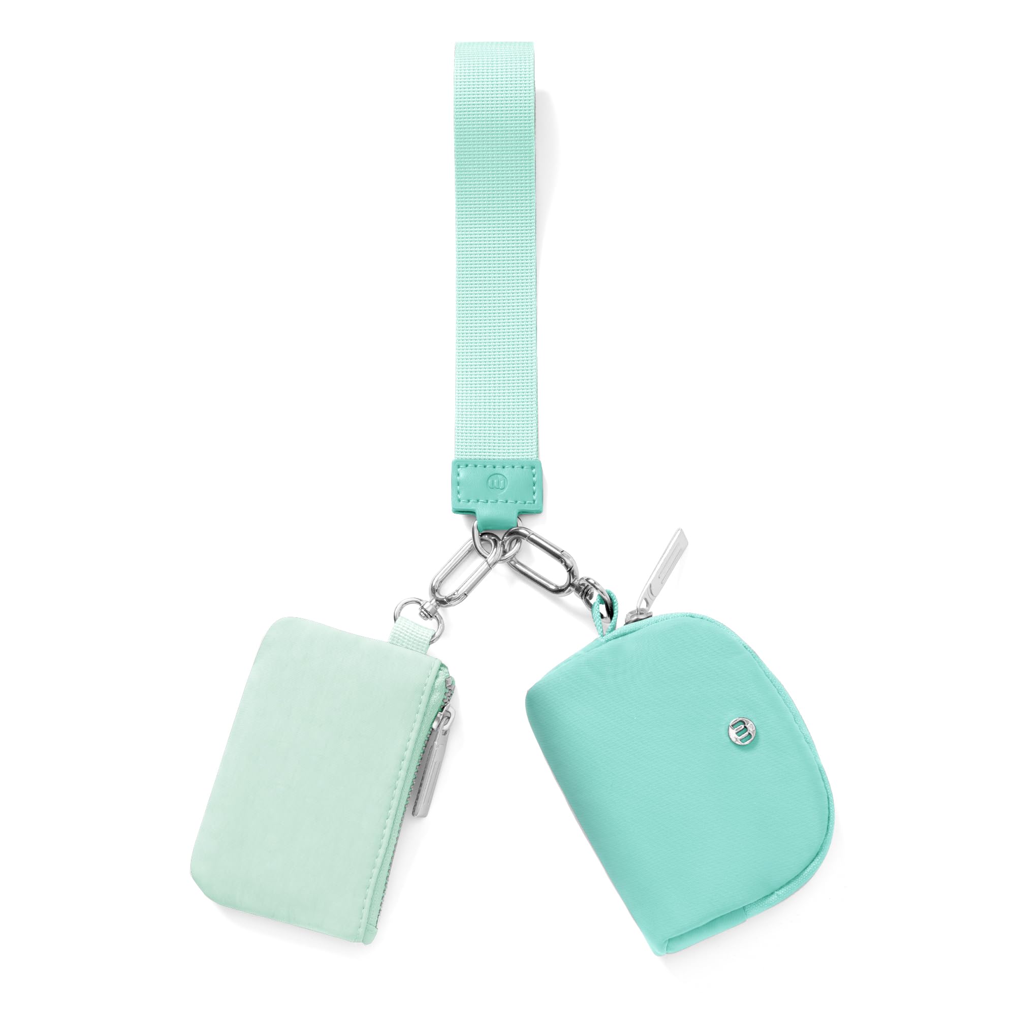 Mum's Memory Mini Zip Around Wristlet Wallet for
