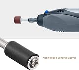 sourcing map 1/4 Inch Rubber Drum Mandrels 1/8 Inch Shank Holder for Rotary view 4
