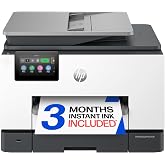 HP OfficeJet Pro 9135 Wireless All-in-One Color Inkjet Printer, Print, Scan, Copy, Fax, ADF, Duplex Print/scan, Best-for-Office, 3 Month Trial of Instant Ink Included, AI-Capable (C2WM0A)