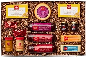 Hickory Farms Home for the Holidays Assortment | Large Gift Boxes | Meat & Cheese Platter | Charcuterie Board | Gourmet Food 