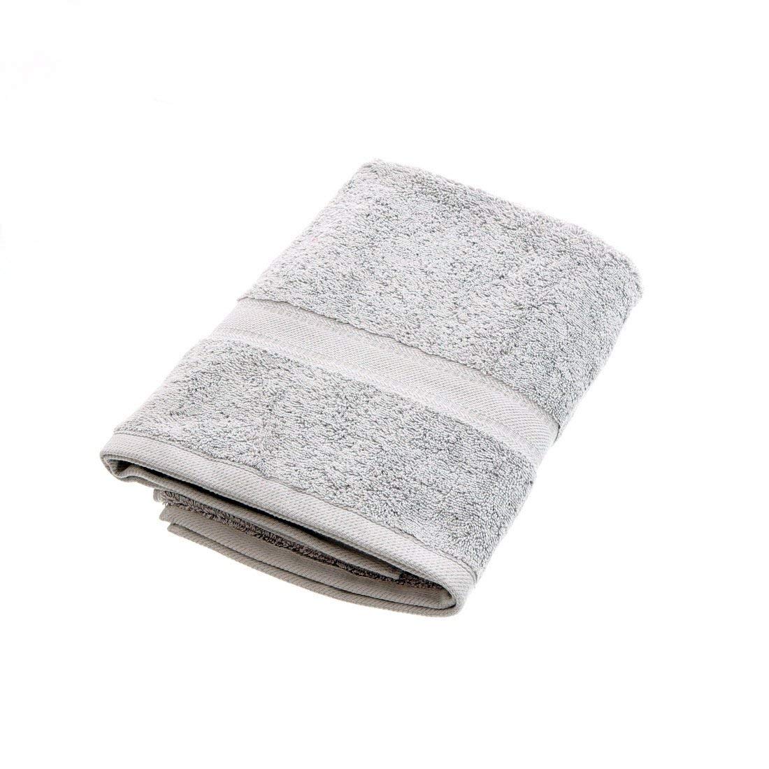 aztex Egyptian Range, 100% Cotton Towels - Bath Towel, Silver