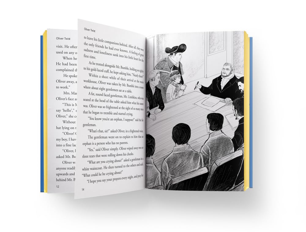 Oliver Twist : illustrated Abridged Children Classics English Novel with Review Questions (Illustrated Classics) Oliver Twist : illustrated Abridged Children Classics English Novel with Review Questions (Illustrated Classics) Hardcover