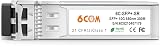 6COM 10G SFP+ SR Transceiver Multimode 300m LC DDM Cisco Ubiquiti Supermicro view 2