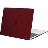 MOSISO Compatible with MacBook Air 13 inch Case 2022 2021 2020 2019 2018 Release A2337 M1 A2179 A1932 Touch ID, Plastic Hard Shell Cover Compatible with MacBook Air 13.3 inch Case, Marsala Red