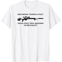 Grossbull T-Shirt Uomo Manica Corta - 'Divided We Fall Military Sniper Skull', Maglietta Stampa Teschi E Cecchino, Taglia Large