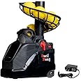 Furlihong 6801BH Baseball Toss Machine, Adjustable Launching Angle, Speed and Interval, Powered by Battery or AC Adapter, Stacker Extendable, for Kids
