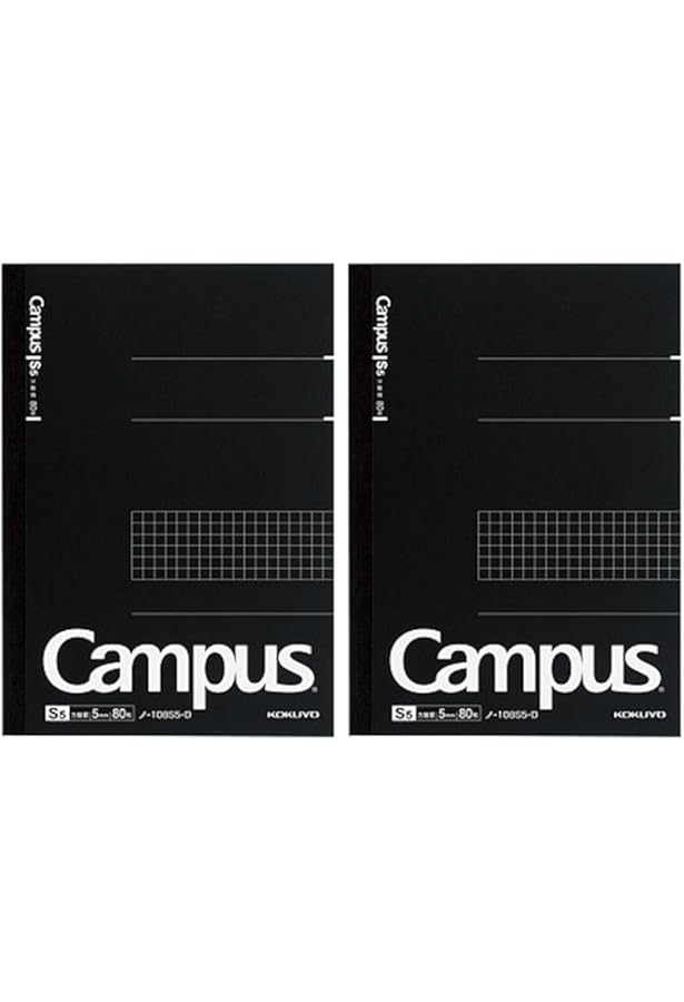 Kokuyo Campus Notebook Semi B5, 6 Mm Dotted Line Ruled (set Of 5) - Ink