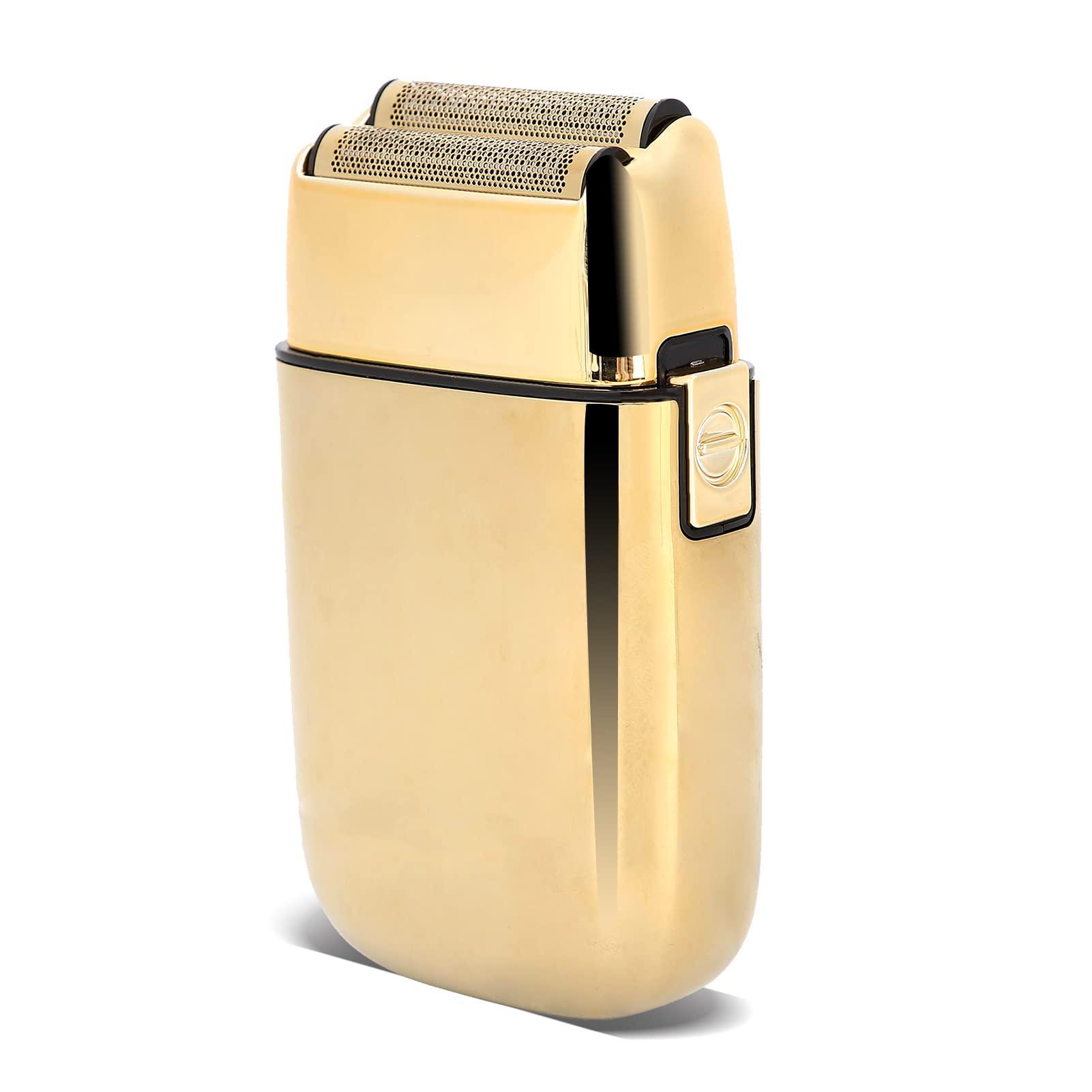 Men's Electric Razor Metal Double Foil Shaver Waterproof Electric Shaver USB Rechargeable Cordless Beard Trimmer