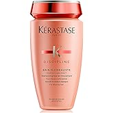 éٲ Discipline, Bain Fluidealiste, Smoothing & Anti-Frizz Shampoo, For Fine to Normal Sensitised & Unruly Hair, With Mo