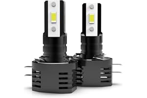 CHOPDARK H11B LED Bulbs H9B H8B Fog Lamp 50W 20000Lm 6500k White Plug and Play for Kia Hyundai ‎Fiesta Corsa 2pcs