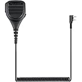 KS K-STORM NX-1000 NX-1200 NX-1300 KSC-35S KMC-21 KMC-45D TK-2170 TK-3360 Walkie Talkie Handheld Speaker Mic Compatible with Kenwood Two Way Radio