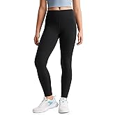 CRZ YOGA Girls Butterluxe Full Length Yoga Leggings - Athletic Sports Casual Pants High Waist Tights Kids Teen