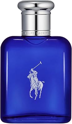 Polo Blue Eau de Toilette für Herren, erfrischend-aromatischer Duft mit Melone, Gurke & Mandarine, für den aktiven Mann, 75 ml