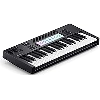 Novation Launchkey 37 [MK4] — Compact 37 Key, USB, MIDI Keyboard Controller with DAW Integration. Chord Mode, Scale Mode, 8 D