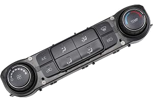 GM Genuine Parts 15-74849 (84199202) Black Carbon Heating and Air Conditioning Control Panel Assembly