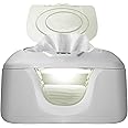 GOGO Pure Baby Wet Wipe Warmer and Wet Wipe Dispenser, Advanced Features - 4 Bright Auto Off LED Ample Lights for Nighttime Changes, Dual Heat for Baby's Comfort, Improved Design and Only at Amazon