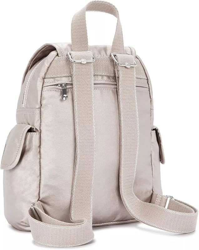 CITY PACK MINI Kleiner Rucksack, Metallic Glow (Silber)