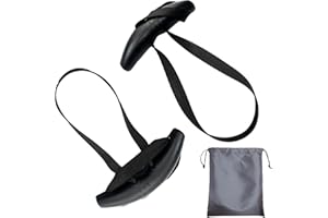 JCZD Multifunction Gym Handles, Use as LAT Pull Down Attachment, Pull up Grips, T bar Row Attachment, Barbell Grips, on a Cab