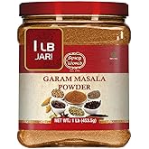 Spicy World Garam Masala Powder 1 Pound Bulk Jar - 16 Ounce - 15 Premium Indian Spice Blend, Salt Free