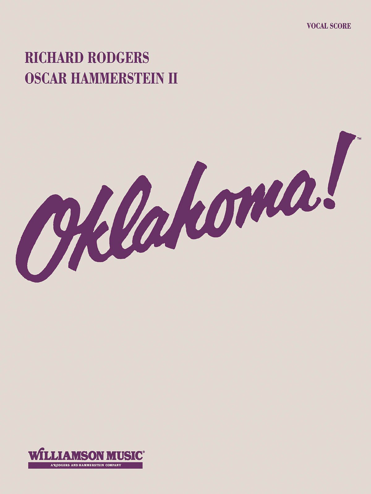 Oklahoma! (Vocal Score)