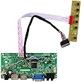 FanyiTek VGA DP LVDs Controller Board for 15.6" 17.3" 1920x1080 40pin B156HW02 LP156WF1 N156HGE-L11 LP173WF1 B173HW01 N173HGE-L21 LCD Screen