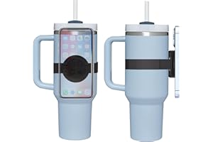 TAKYU Magnetic Water Bottle Phone Strap Compatible for Stanley Owala Simple Modern YETI RTIC and Gym Tumbler 20-64oz