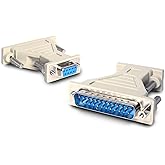 StarTech.com DB9 to DB25 Serial Cable Adapter - F/M - Serial adapter - DB-9 (F) to DB-25 (M) - AT925FM