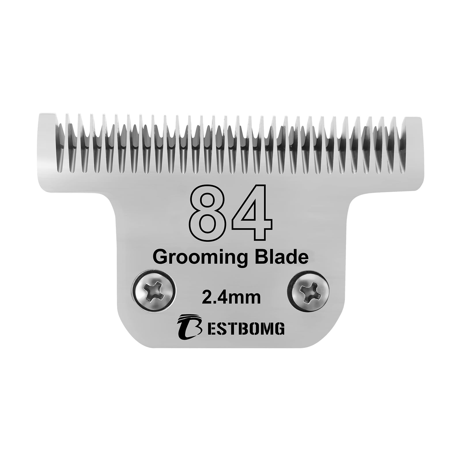 BESTBOMG Dog Grooming Replacement Blade Compatible with Andis/Wahl/Oster Dog Clippers (T84 2.4mm)