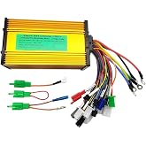 ChongXiao 36V 48V 52V 60V 64V 72V 26A-33A 500W 800W 1000W Universal Brushless Controller for Electric Scooter E-Bike