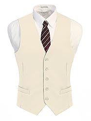 Gioberti Men's Formal Suit Vest Fit for Business or