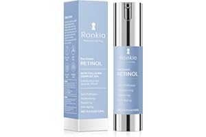 Retinol Eye Cream for Dark Circles: Anti-Wrinkle Under Eye Cream - Night Care Eye Cream Reduces Eye Bags