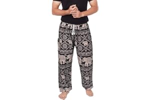 Banjamath® Mens Yoga Harem Lounge Boho Parachute Loose Baggy Pants