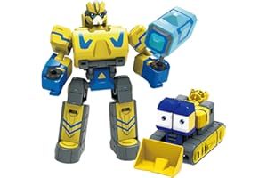 Wenbeier Robot Toys Car Action Figures Take Apart Robot Truck STEM Assemble Building Car Construction Vehicles for Boys &Girls Ages 6+