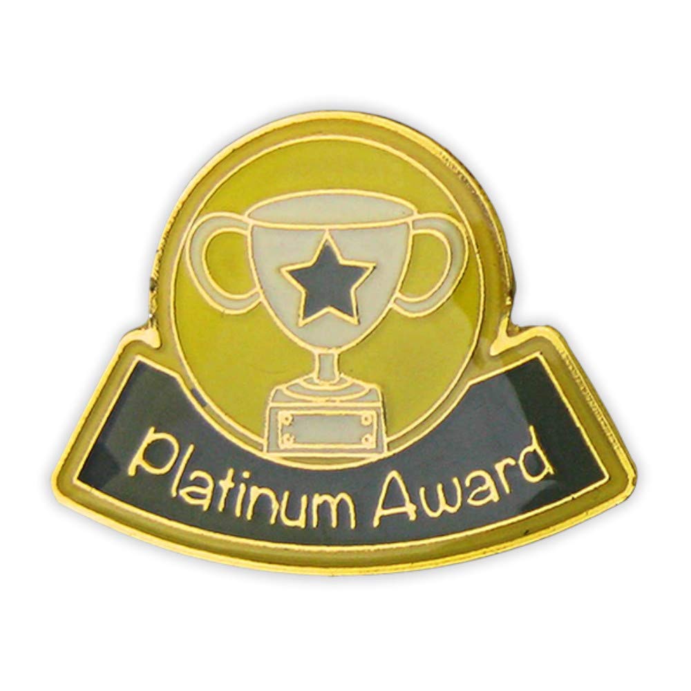 SuperStickers Platinum Award Enamel Badge 10 Pack