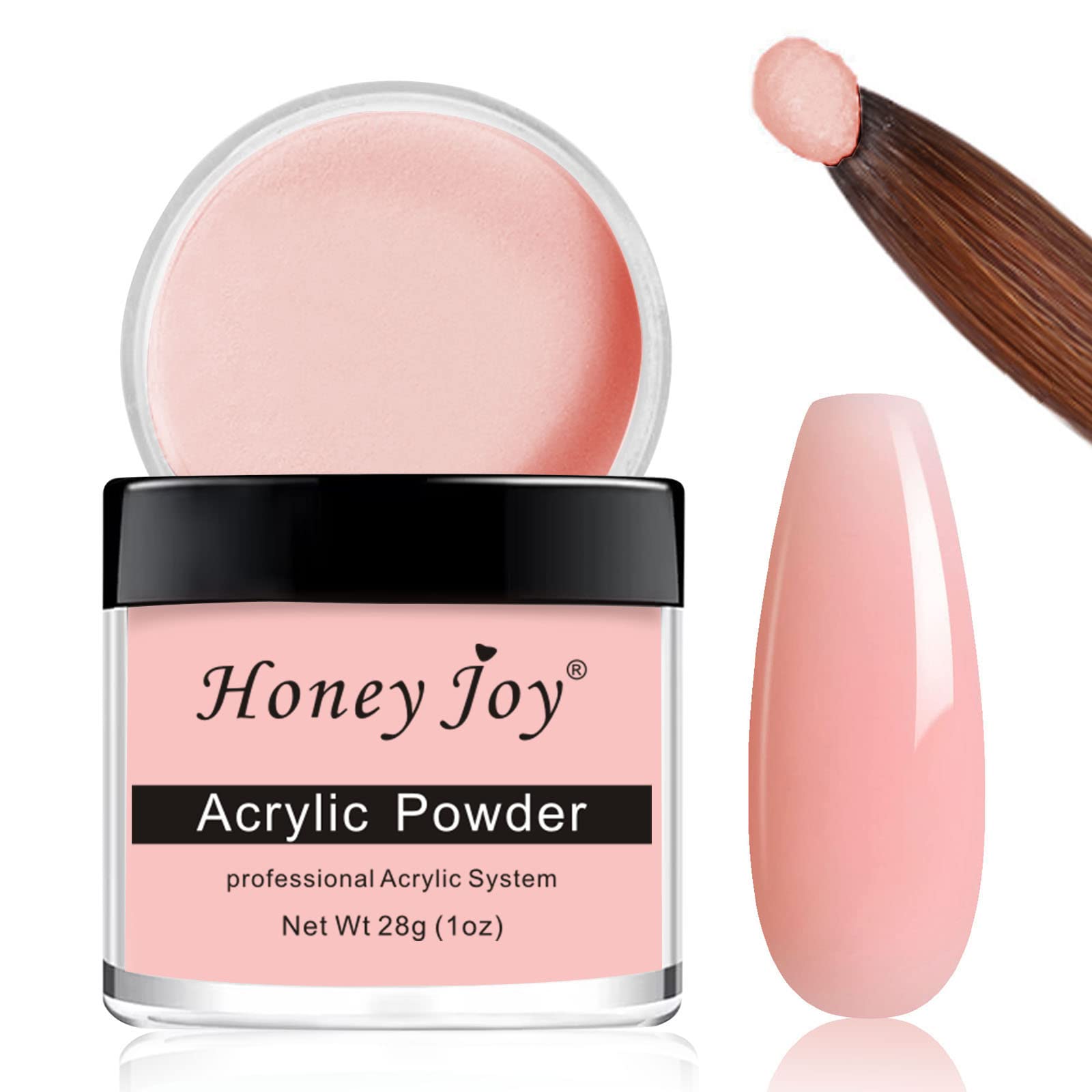 28g/box Acrylic Powder Professional White Clear Black Nude Acrylic Nail French Manicure Powder for Nail Extension Acrylic Nail System,HJ-NAP017 (No.12)