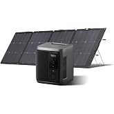 EF ECOFLOW Solar Generator DELTA 3 1000 Air with 220W Solar Panel, 960Wh LiFePO4 (LFP) Battery, 500W AC Output Portable Power