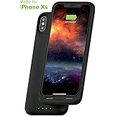 mophie Juice Pack Air - Wireless Charging - Protective Battery Pack Case for Apple iPhone Xs/X - Black
