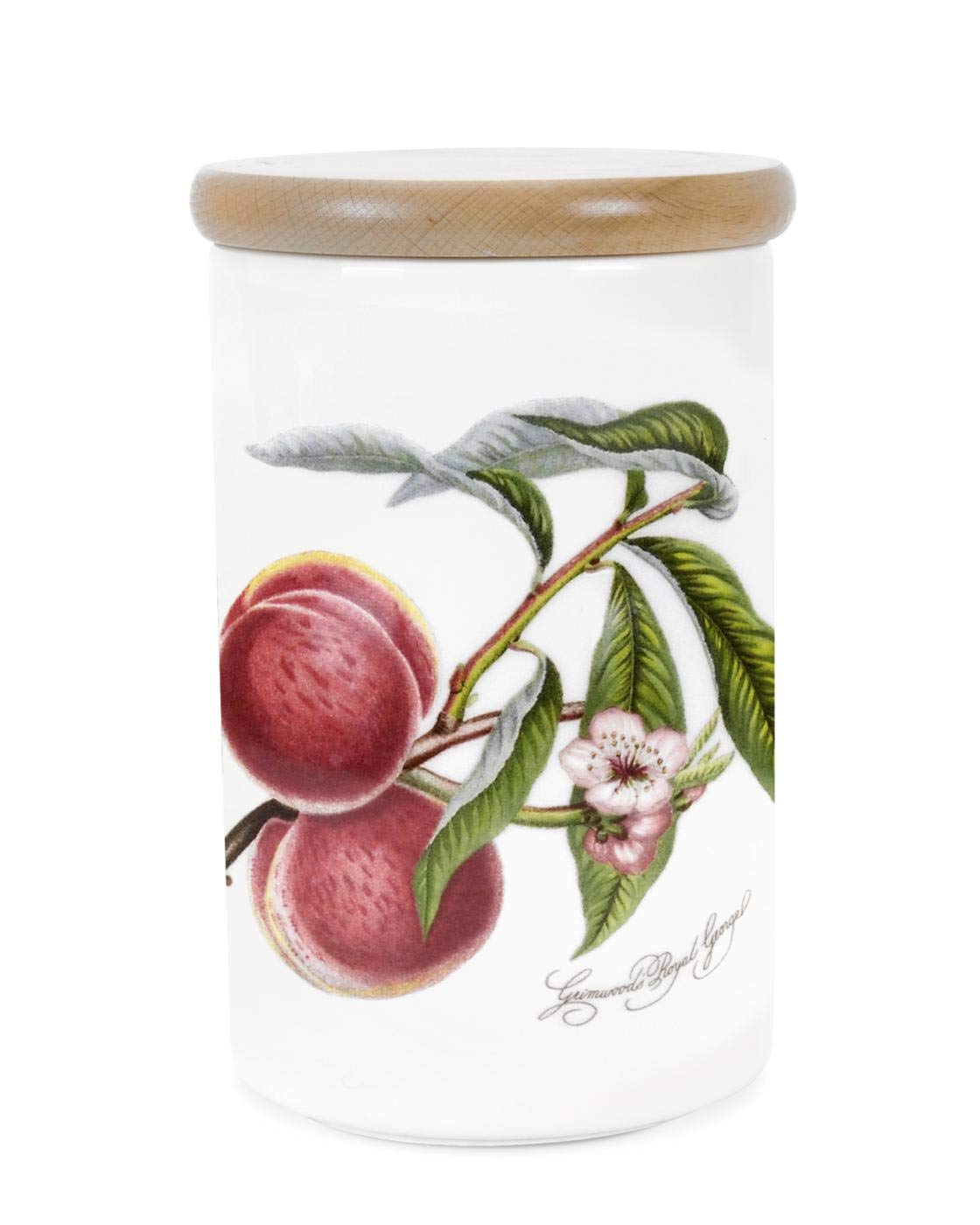 Portmeirion 8" Airtight Jar Peach