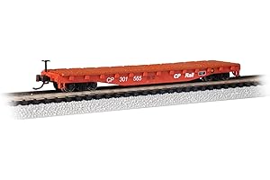Bachmann Trains - 52' Flat CAR - CP Rail #301565 - N Scale