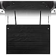 Tinideya Large Bumper Guard for Cars 36 x 25 Inches Rear Bumper Protector Foldable Universal SUV Trunk Mat for Preventing Scratches While Unloading and Loading, Black
