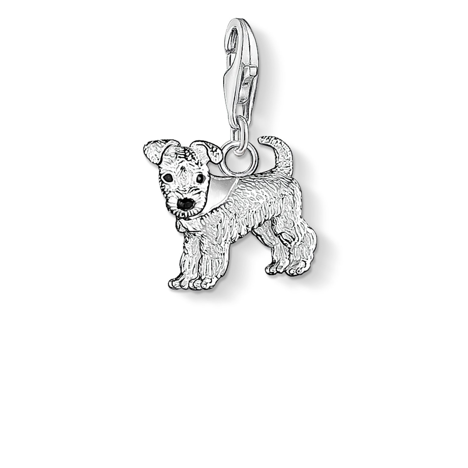 Thomas Sabo Women Charm Pendant Dog Charm Club 925 Sterling Silver 0841-007-12