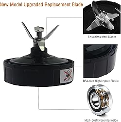7 Fins Ninja Blender Blade Compatible with Ninja