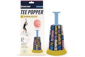 Bandit Sports Coach RAC Tee Popper, Durable Nylon Strength for Long-Lasting Hitting, Batting Tee, Baseball Training for Pract